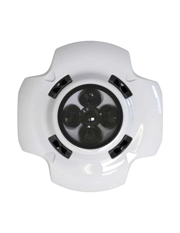 Drone oblique camera payload with five-camera imaging system capturing aerial photographs for high-resolution 3D mapping
